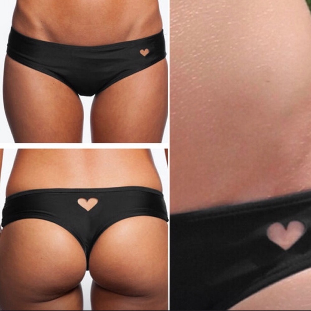 Cutout Cheeky Bikini Bottom